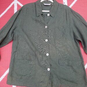 Vintage LL Bean Linen Jacket Safari